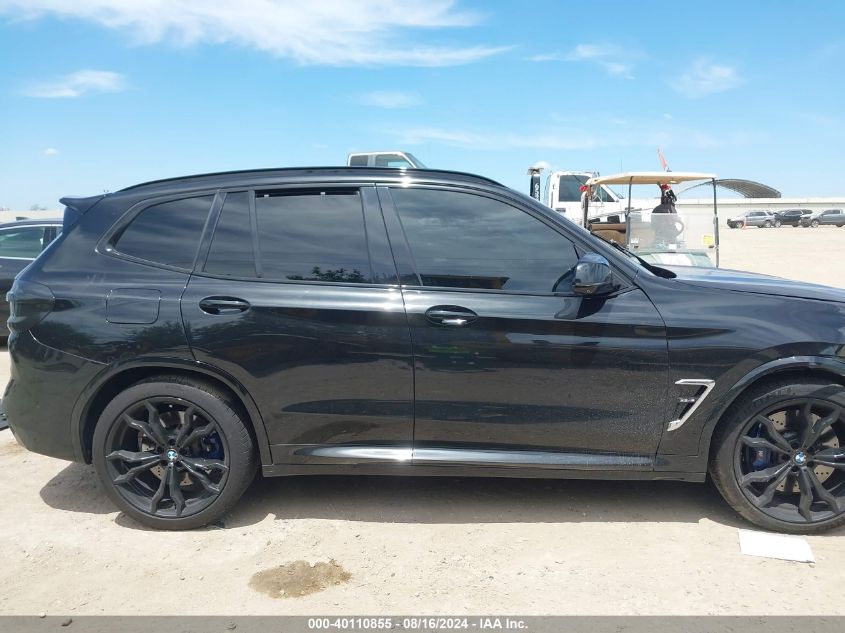 2020 BMW X3 M VIN: 5YMTS0C09LLT10497 Lot: 40110855