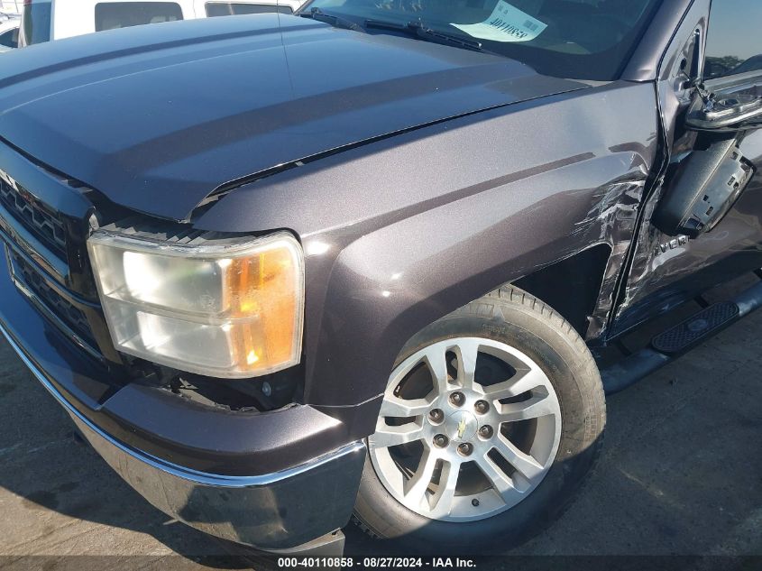 2014 Chevrolet Silverado 1500 1Lt VIN: 3GCUKREH8EG334391 Lot: 40110858