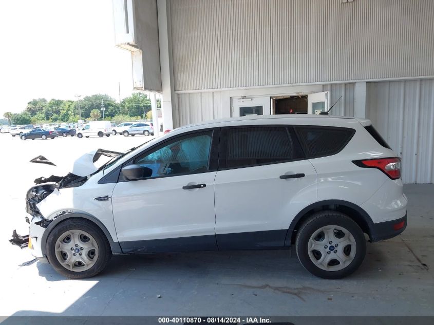 2017 Ford Escape S VIN: 1FMCU0F76HUE13059 Lot: 40110870