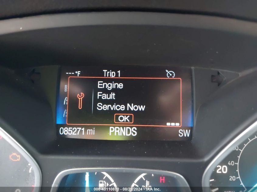 VIN 1FMCU0F76HUE13059 2017 FORD ESCAPE S