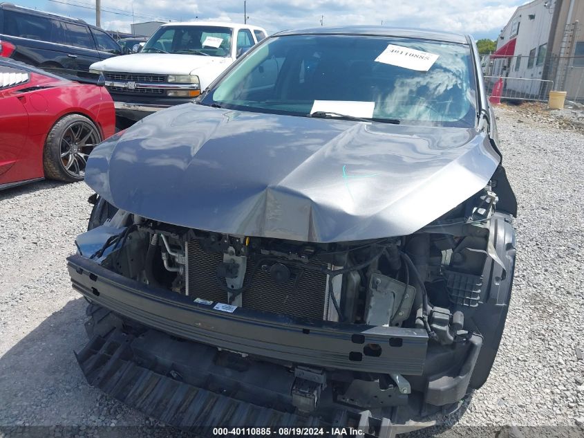 2018 Nissan Sentra Sv VIN: 3N1AB7AP4JL640089 Lot: 40110885