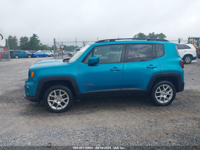 2020 Jeep Renegade Latitude 4X4 VIN: ZACNJBBB4LPL11813 Lot: 40110894