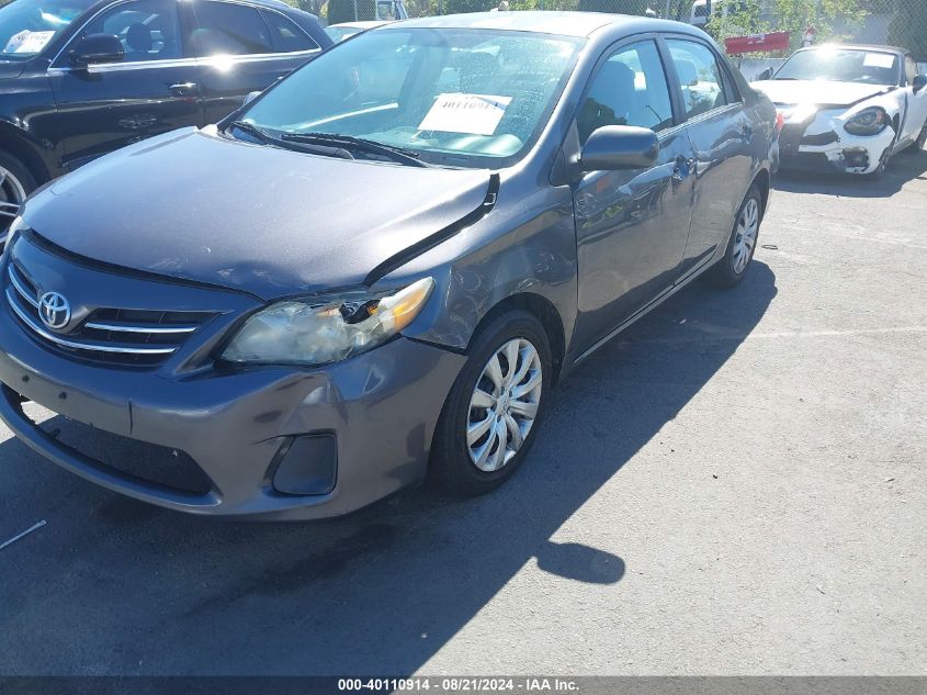 2013 Toyota Corolla Le VIN: 2T1BU4EE3DC025463 Lot: 40110914