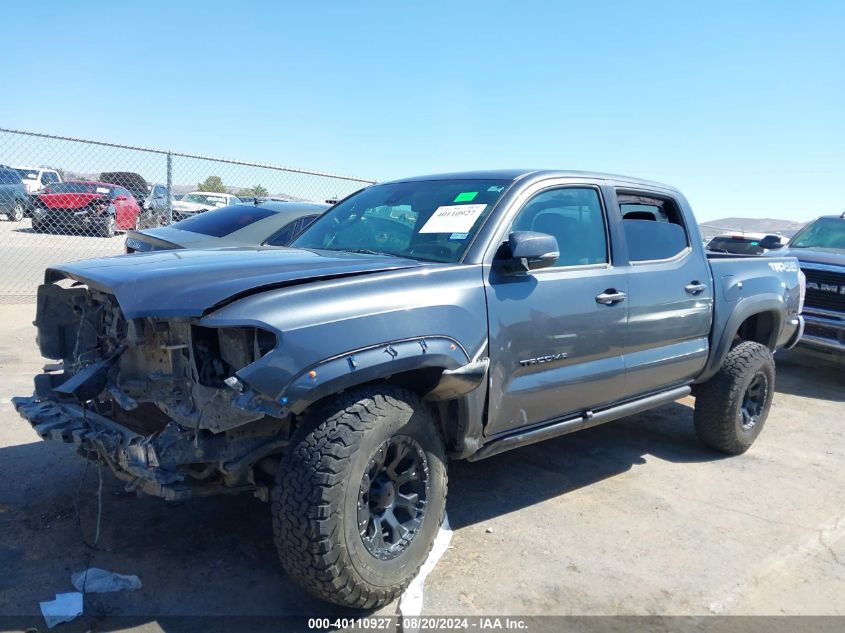 2021 Toyota Tacoma Double Cab/Sr/Sr5/Trd Spo VIN: 3TMCZ5AN5MM437425 Lot: 40110927