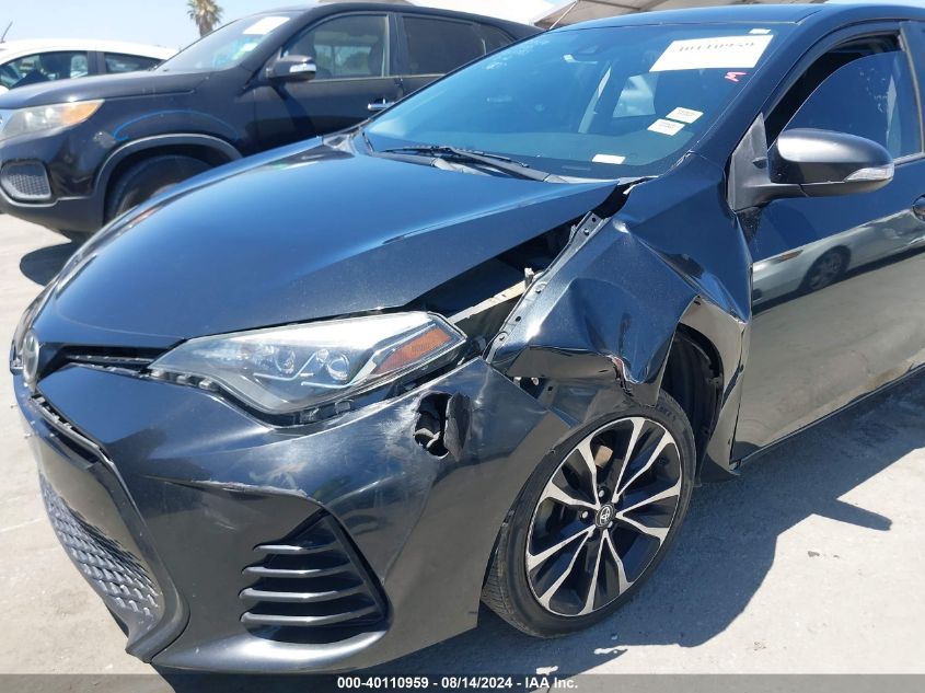 2017 Toyota Corolla Se VIN: 2T1BURHE8HC885633 Lot: 40110959