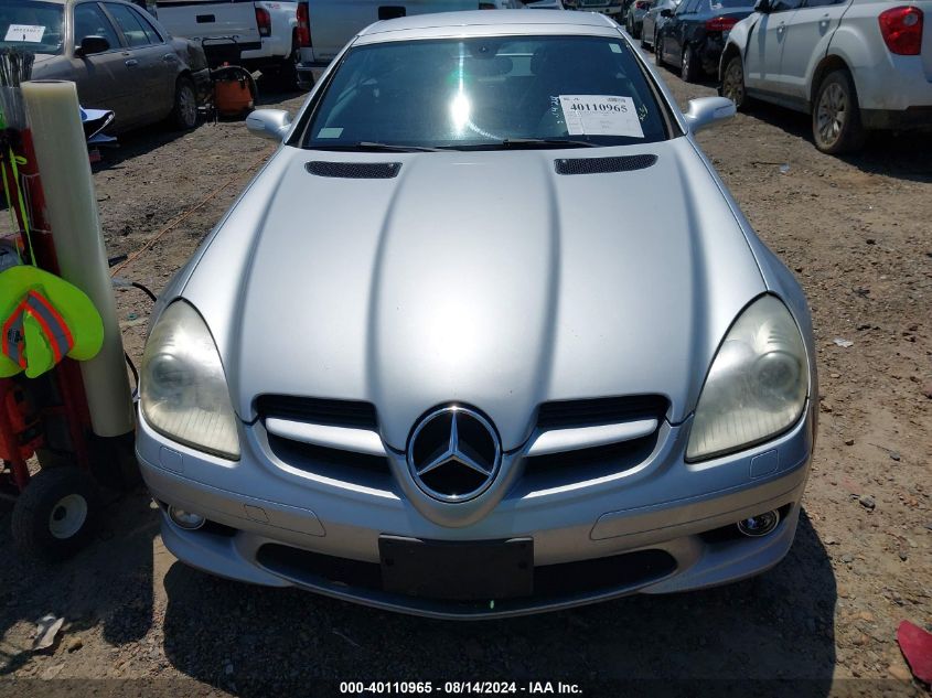 WDBWK56F96F121661 2006 Mercedes-Benz Slk 350