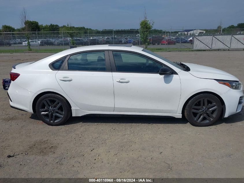 2021 Kia Forte Gt-Line VIN: 3KPF34AD4ME377034 Lot: 40110968