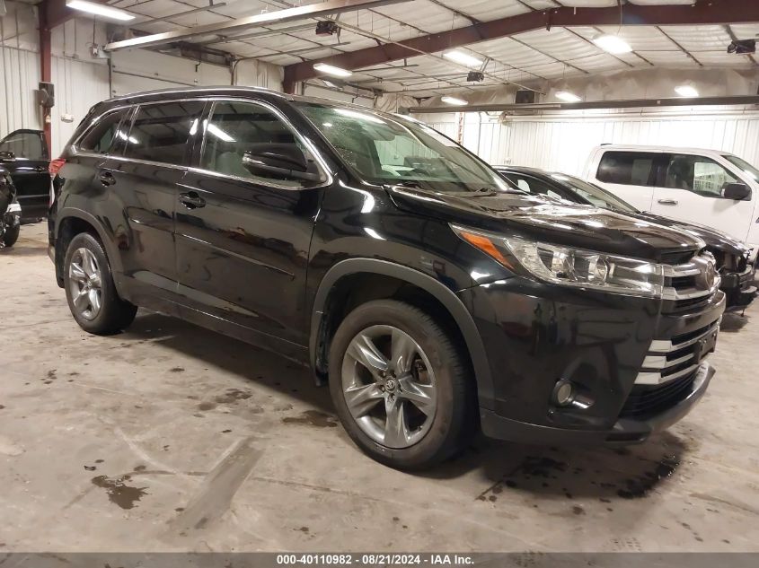 2018 TOYOTA HIGHLANDER LIMITED PLATINUM - 5TDDZRFH2JS495728