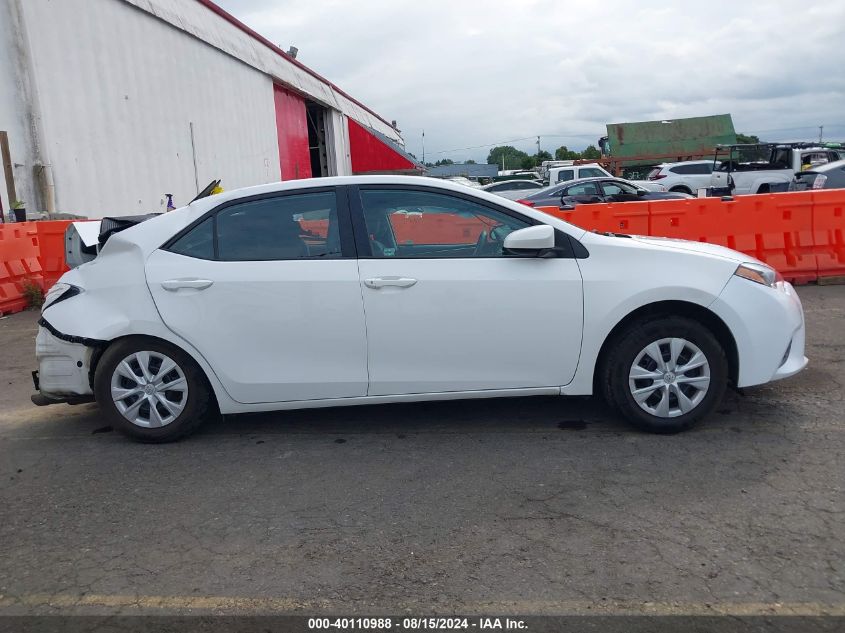 2016 Toyota Corolla L VIN: 2T1BURHEXGC655851 Lot: 40110988