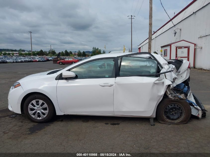 2016 Toyota Corolla L VIN: 2T1BURHEXGC655851 Lot: 40110988