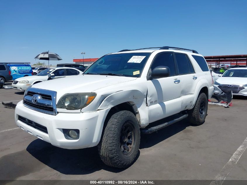 2006 Toyota 4Runner Sr5 V6 VIN: JTEBU14R660082266 Lot: 40110992