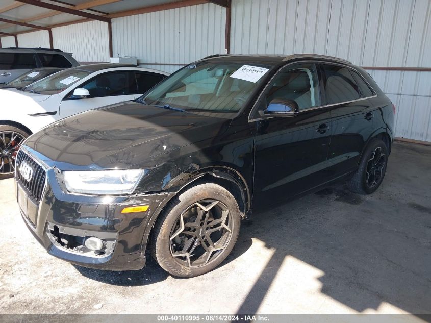 2015 Audi Q3 2.0T Premium Plus VIN: WA1EFCFS2FR010459 Lot: 40110995