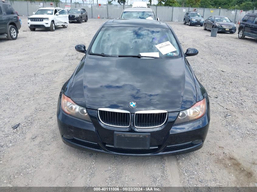 2008 BMW 328I VIN: WBAVC53598FZ88385 Lot: 40111006