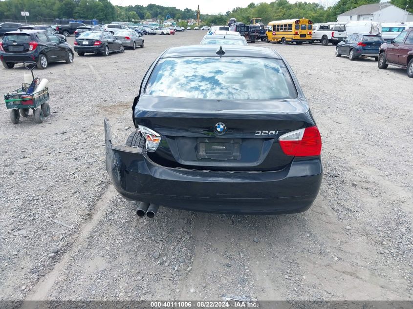 2008 BMW 328I VIN: WBAVC53598FZ88385 Lot: 40111006