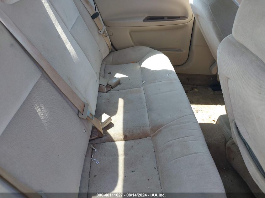 2008 Chevrolet Impala Lt VIN: 2G1WT58K381293602 Lot: 40111027