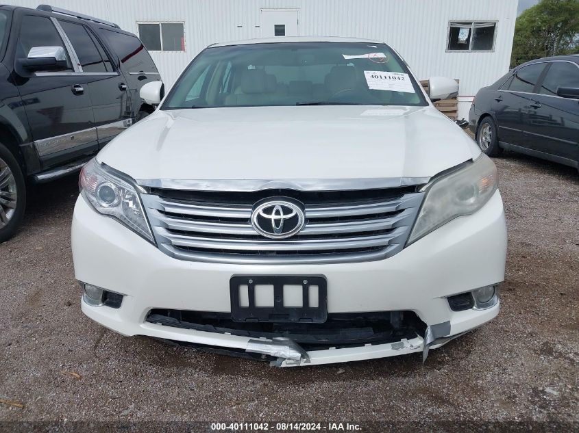 2011 Toyota Avalon Limited VIN: 4T1BK3DB7BU397942 Lot: 40111042