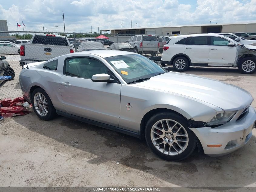 2012 Ford Mustang V6 Premium VIN: 1ZVBP8AM5C5218170 Lot: 40111045