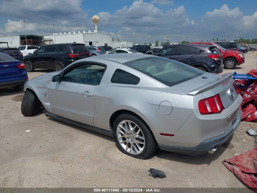 2012 Ford Mustang V6 Premium VIN: 1ZVBP8AM5C5218170 Lot: 40111045