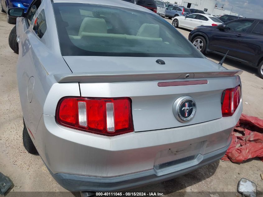 2012 Ford Mustang V6 Premium VIN: 1ZVBP8AM5C5218170 Lot: 40111045