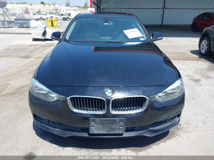 2016 BMW 320I VIN: WBA8A9C50GK615820 Lot: 40111053