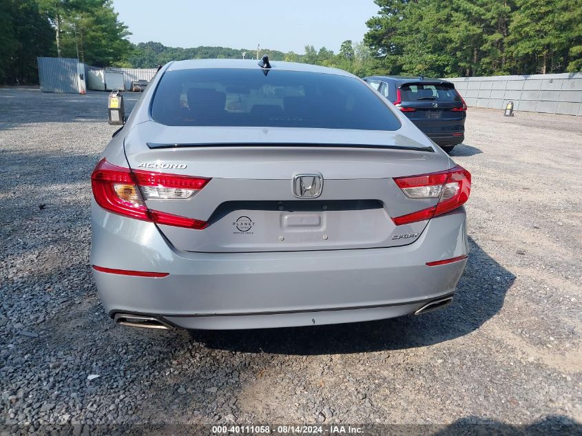 2021 Honda Accord Sport VIN: 1HGCV1F35MA055678 Lot: 40111058