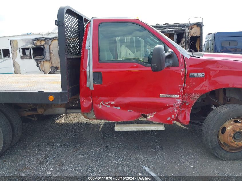 2003 Ford F-550 Xl/Xlt VIN: 1FDAF57P43EC31487 Lot: 40111070