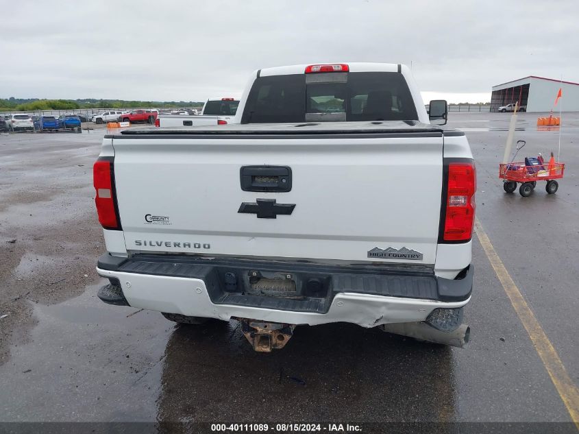 2018 Chevrolet Silverado 2500Hd High Country VIN: 1GC1KXEY8JF222175 Lot: 40111089