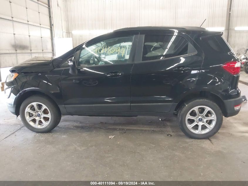 2020 Ford Ecosport Se VIN: MAJ6S3GL7LC317627 Lot: 40111094