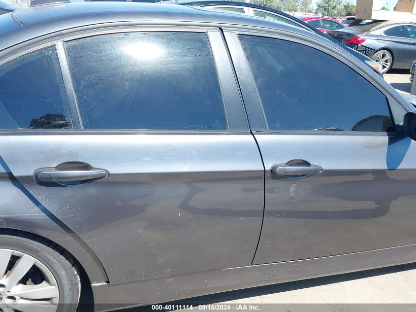 2007 BMW 328I VIN: WBAVA33527PG53376 Lot: 40111114