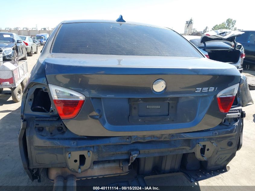 2007 BMW 328I VIN: WBAVA33527PG53376 Lot: 40111114