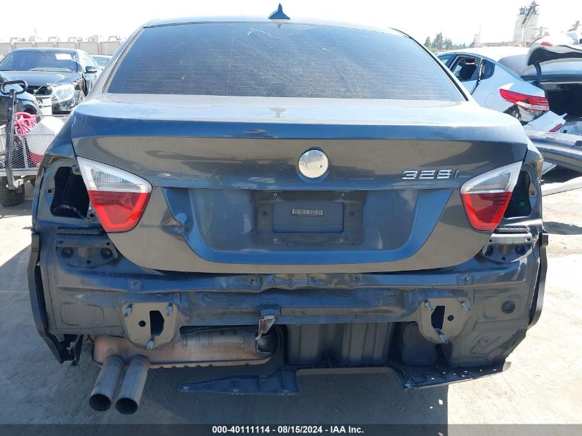 2007 BMW 328I VIN: WBAVA33527PG53376 Lot: 40111114