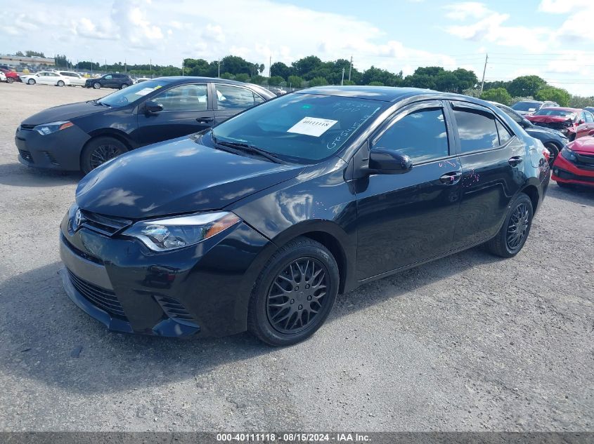 5YFBURHE8GP541539 2016 TOYOTA COROLLA - Image 2