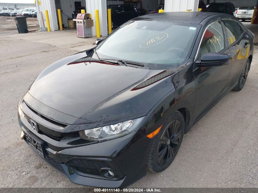 2019 Honda Civic Ex VIN: SHHFK7H66KU208960 Lot: 40111140