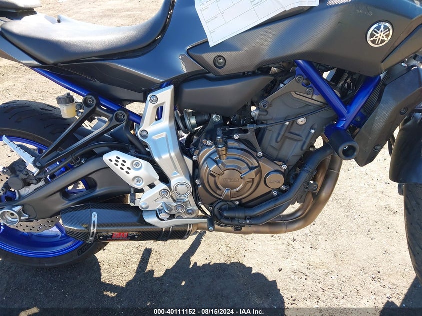 2015 YAMAHA FZ07 C JYARM06Y0FA000703