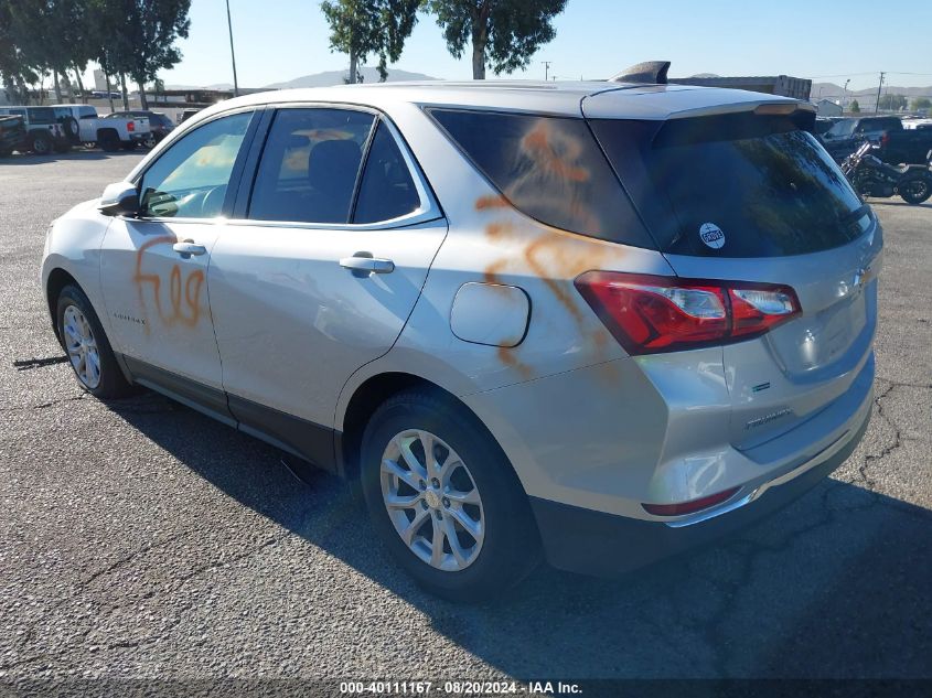 2020 Chevrolet Equinox Fwd Lt 1.5L Turbo VIN: 3GNAXKEV6LS525715 Lot: 40111167