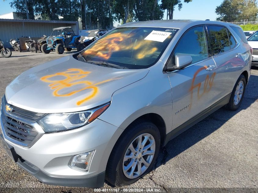 2020 Chevrolet Equinox Fwd Lt 1.5L Turbo VIN: 3GNAXKEV6LS525715 Lot: 40111167