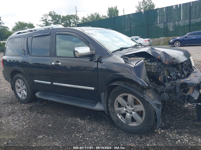 2011 Nissan Armada Platinum VIN: 5N1AA0NE8BN617847 Lot: 40111191