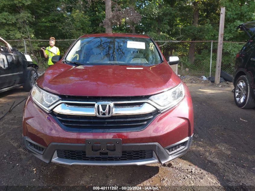 2019 Honda Cr-V Lx VIN: 2HKRW5H37KH414318 Lot: 40111207