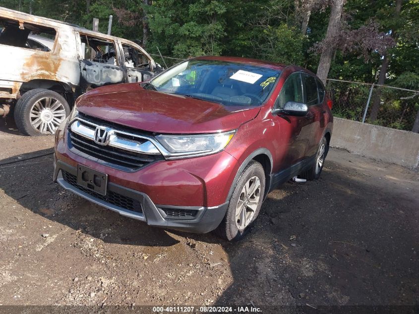 2019 Honda Cr-V Lx VIN: 2HKRW5H37KH414318 Lot: 40111207