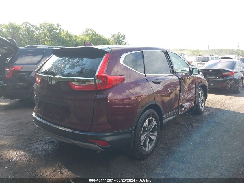 2019 Honda Cr-V Lx VIN: 2HKRW5H37KH414318 Lot: 40111207