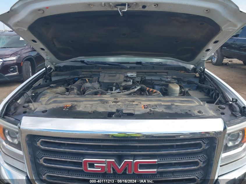 2016 GMC Sierra K2500 Sle VIN: 1GT12SE82GF150885 Lot: 40111213