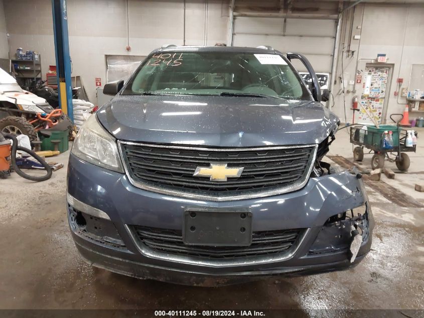 2014 Chevrolet Traverse Ls VIN: 1GNKVFKD6EJ261171 Lot: 40111245