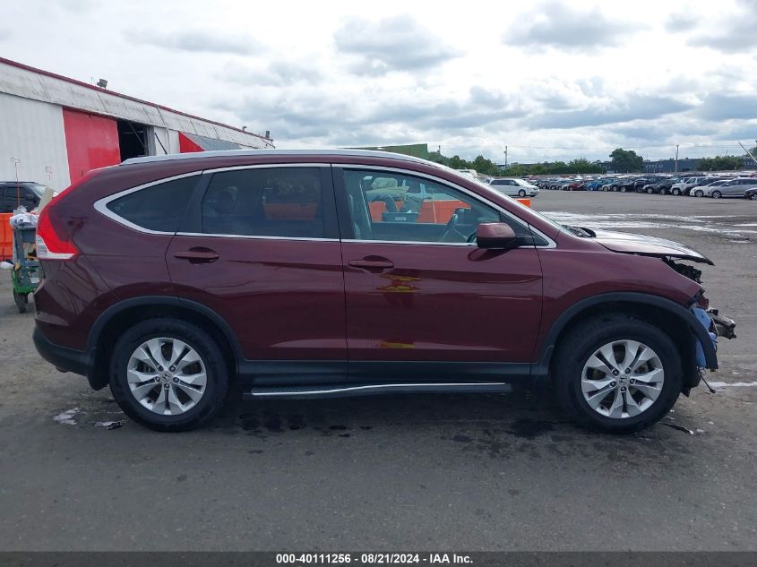 2014 Honda Cr-V Ex-L VIN: 5J6RM4H70EL006935 Lot: 40111256