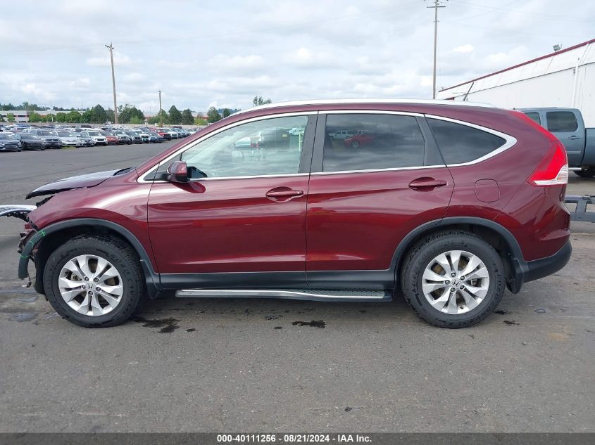 2014 Honda Cr-V Ex-L VIN: 5J6RM4H70EL006935 Lot: 40111256