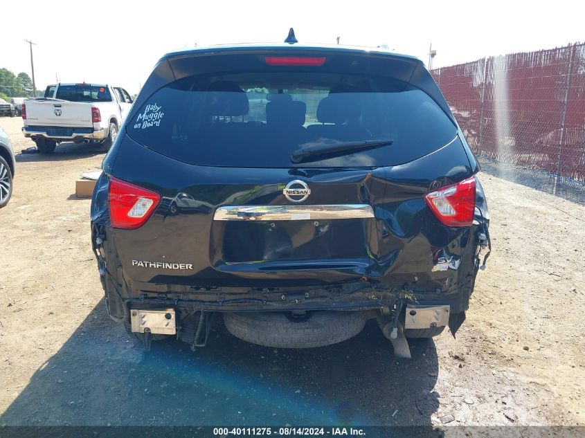 2020 Nissan Pathfinder Sv 2Wd VIN: 5N1DR2BN5LC582011 Lot: 40111275