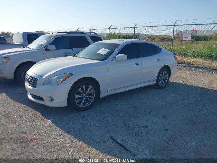 2012 Infiniti M37X X VIN: JN1BY1AR9CM393775 Lot: 40111284