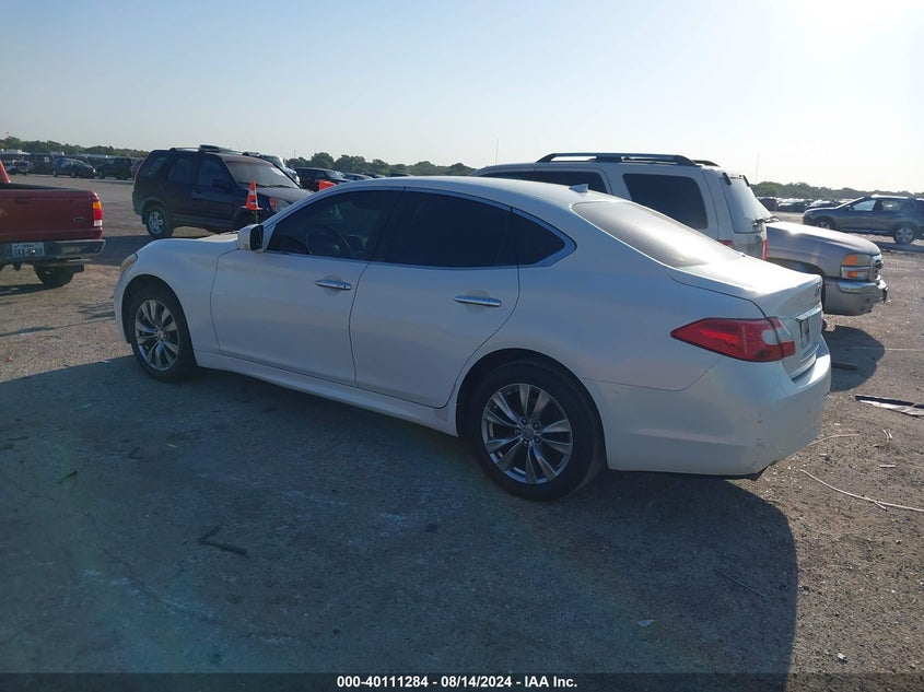 2012 Infiniti M37X X VIN: JN1BY1AR9CM393775 Lot: 40111284