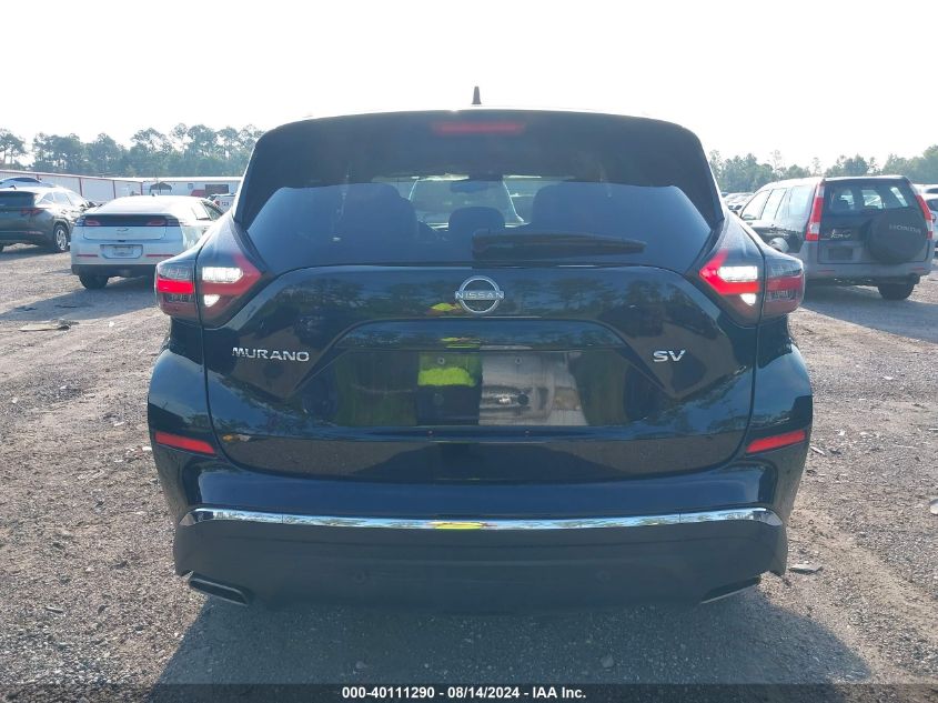 2023 Nissan Murano Sv Fwd VIN: 5N1AZ2BJ8PC121259 Lot: 40111290