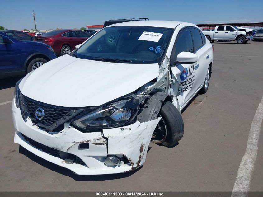 2019 Nissan Sentra S VIN: 3N1AB7AP1KY259577 Lot: 40111300