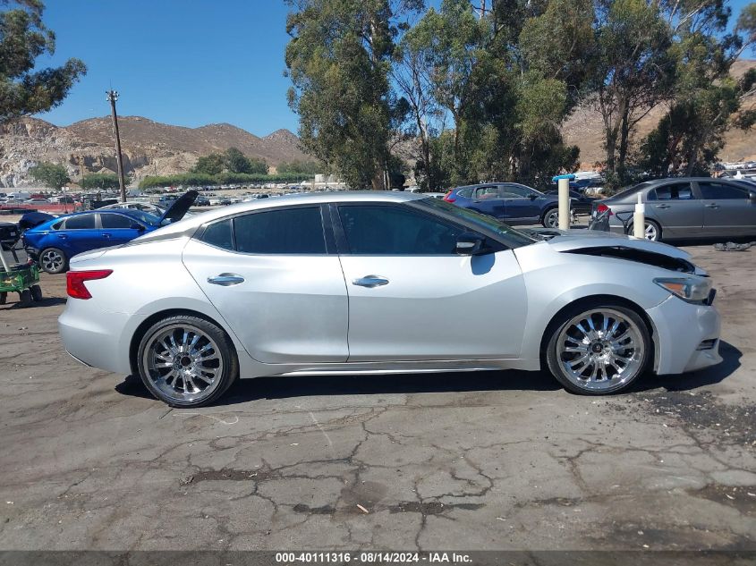 2018 Nissan Maxima 3.5S/Sv/Sl/Sr/Plat VIN: 1N4AA6AP7JC367516 Lot: 40111316